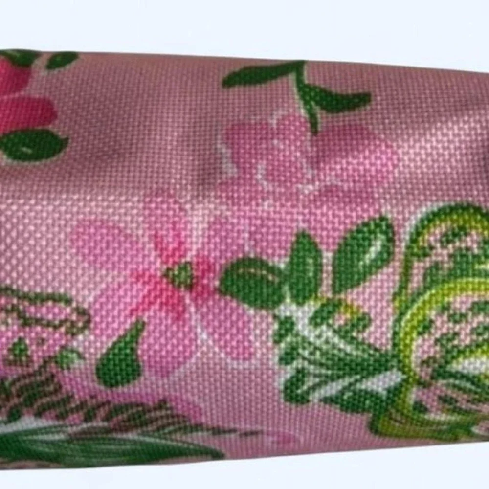 Lilly Pulitzer for Estée‎ Lauder Pink & Green Floral Makeup Bag